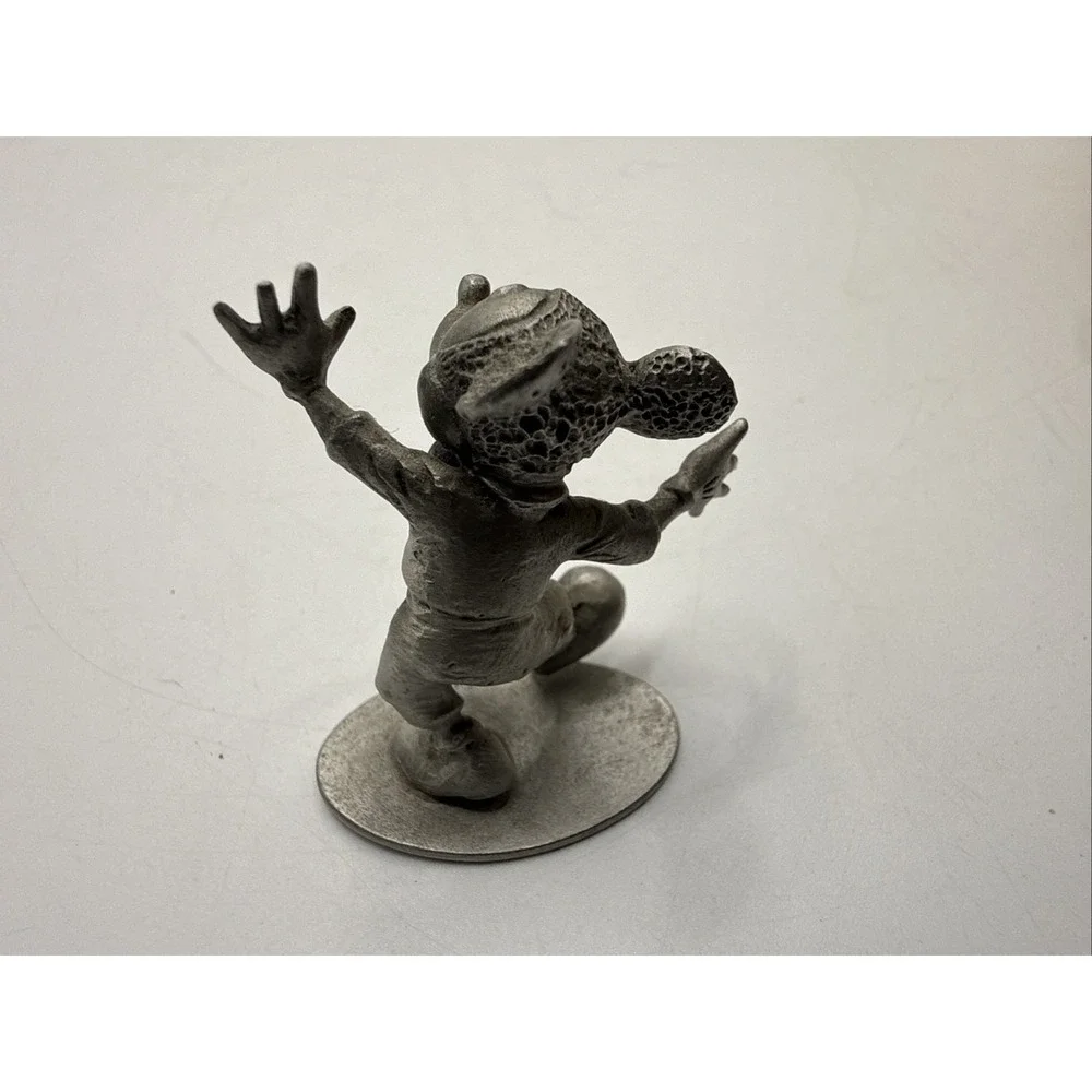 Vintage Mickey Mouse Hudson Pewter Figurine Walt Disney Miniature Collectible
